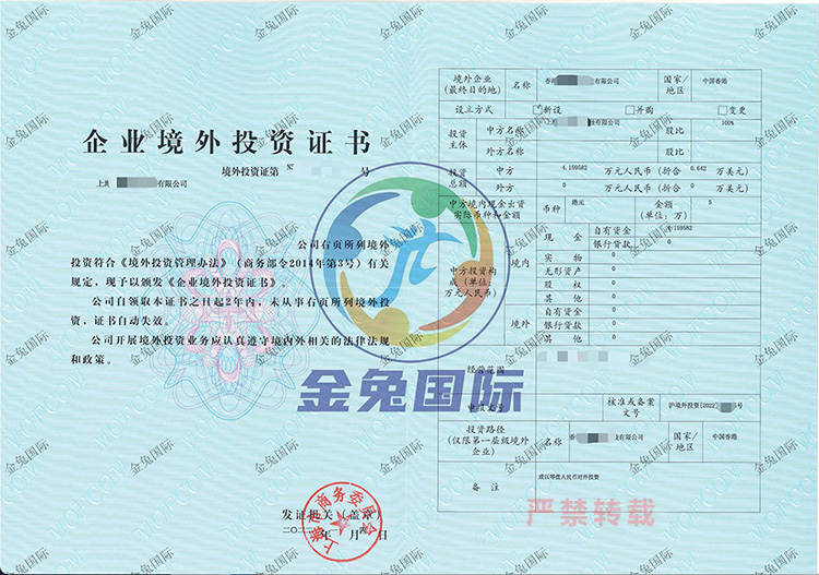 上海odi境外投资备案